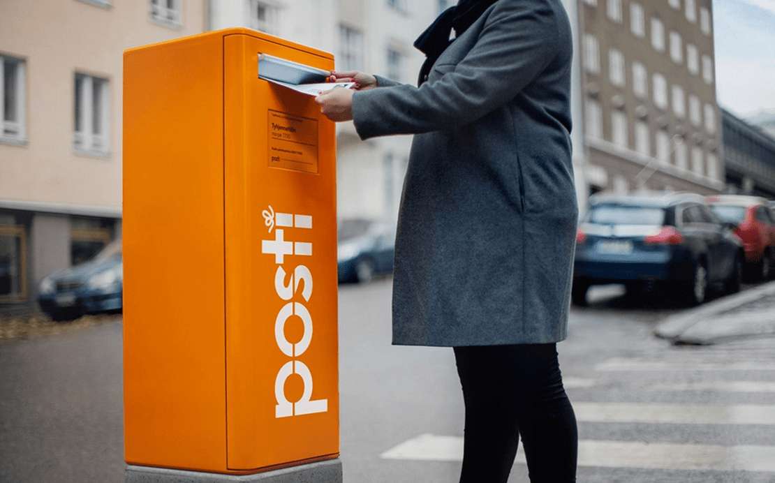 Posti Finland post box